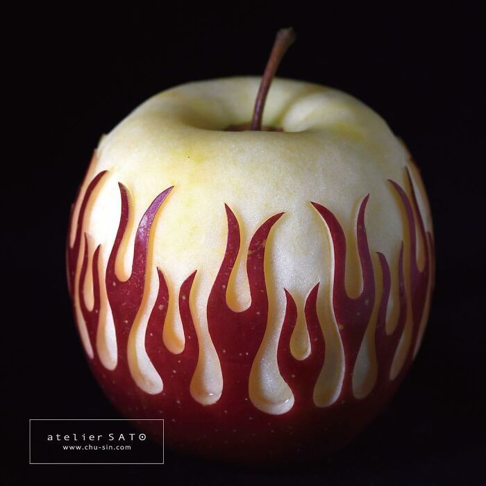 điêu khắc trái cây củ quả